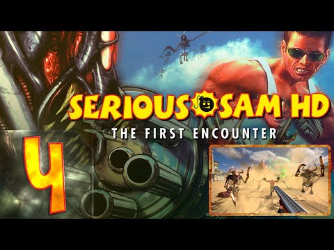 Видео: Serious Sam HD: The First Encounter - Сложность "Круто" - Прохождение #4 Финал