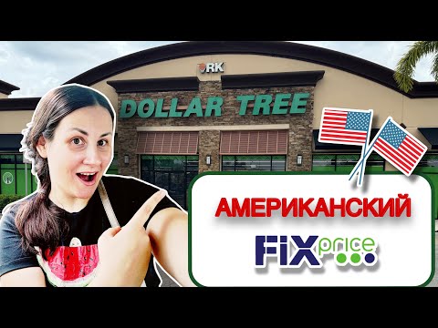 Видео: А ты видел «Fix Price» США?🇺🇸 // Подробно ассортимент магазина Dollar Tree // СЕНТЯБРЬ 2024