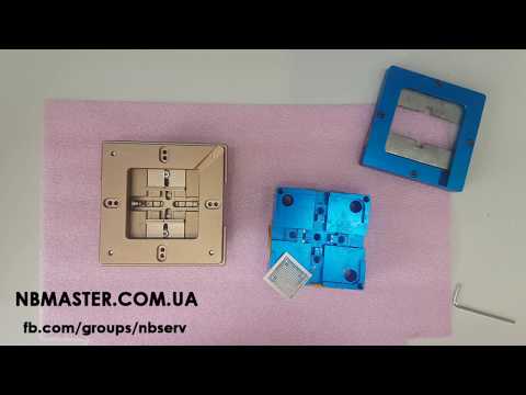 Видео: ✅ Как легко сделать реболл чипа BGA на станке. How to easily reball a BGA chip
