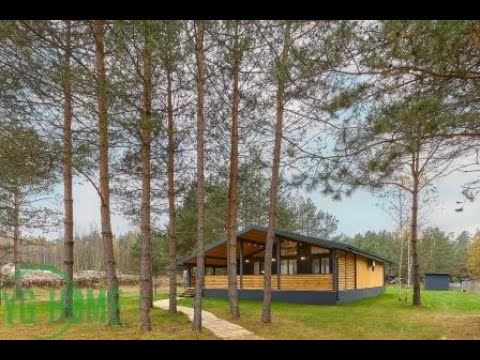 Видео: Уютный домик с сауной в лесу (Логойский р-н, с/т Приозерный)