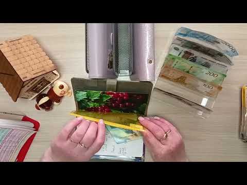 Видео: С обзором покупок/ распределение денег по конвертам/ 19 500 ₽ + 200 ₽/ 23.08.25