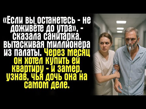 Видео: «Если вы останетесь — не доживёте до утра», — сказала санитарка, вытаскивая миллионера из палаты