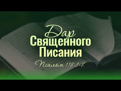 Видео: Дар Священного Писания (Вениамин Портанский)