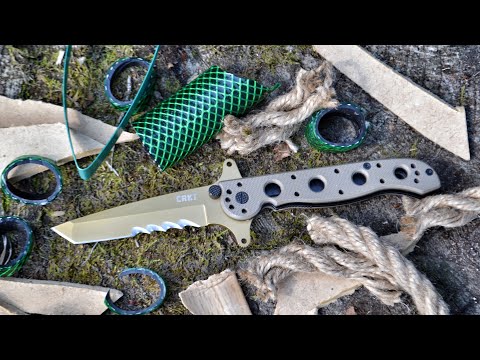 Видео: CRKT M16-13DSFG сравнительный тест ножа