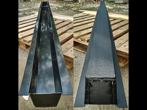 Видео: Недорогая форма для литья бетонных (виноградных) столбов. Собственное производство - просто.