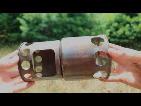 Видео: Обзор печки щепочницы с AliExpress.