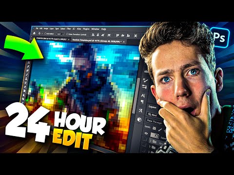 Видео: Я потратил 24 ЧАСА на эту обработку в Photoshop...