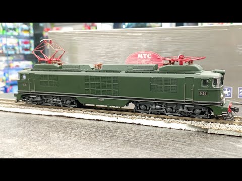 Видео: "Француз" советский электровоз серии Ф 1/87 H0