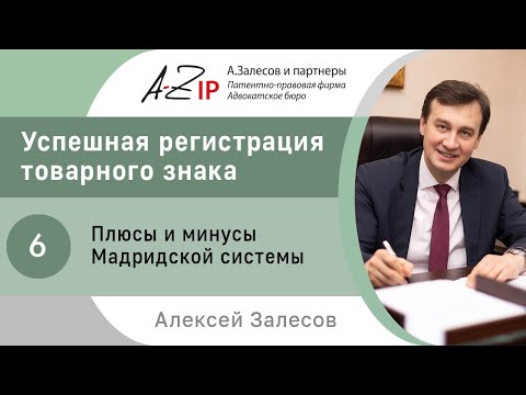 Видео: Успешная регистрация товарного знака. № 6. Плюсы и минусы Мадридской системы