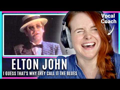 Видео: Магия Элтона Джона | Анализ вокального коуча | Реакция на I Guess That’s Why They Call It the Blues