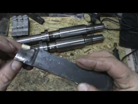 Видео: Тестирование резца , для торцевых канавок от завода КИЗ. Изготовление гайки с левой резьбой