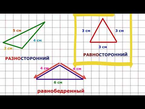Видео: виды треугольников