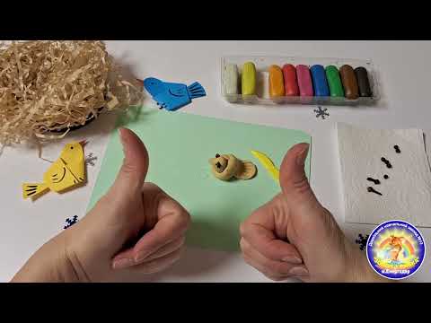 Видео: ліплення Весну зустрічаємо, жайворонків закликаємо