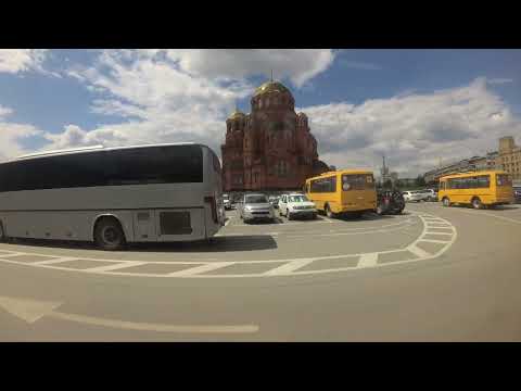 Видео: Автобус №21 с Вокзала до посёлка ГЭС весь маршрут, Волгоград, исходник, 4k, Полное Видео