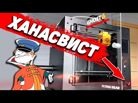 Видео: GHOST 6 от Flying Bear +Плюсы и -Минусы 3Д Принтера