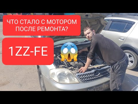 Видео: Двигатель 1ZZ-FE После капиталки прошёл 10.000км/смотрим #1zz