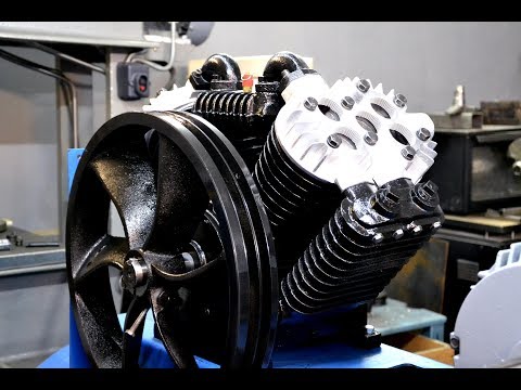 Видео: Компрессор ЭПКУ 1.4-10-500 Часть 6 КЛАПАНА