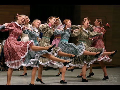 Видео: «ВЕСЕЛОЕ МЕСТЕЧКО», Ансамбль Локтева. "FUN PLACE", Loktev Ensemble.