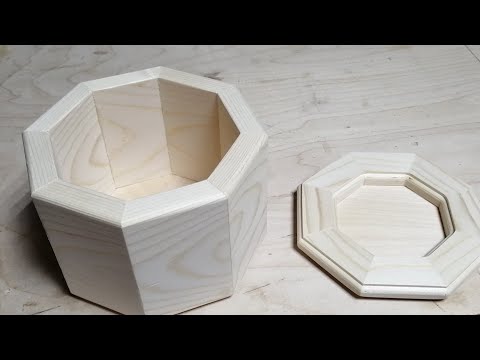 Видео: шкатулка - восьмигранник