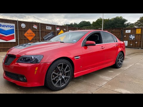 Видео: СТРОИТЕЛЬСТВО PONTIAC G8 370 LS