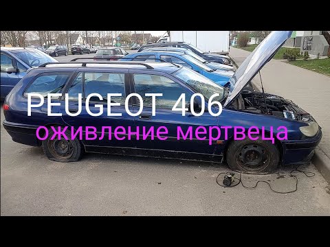 Видео: #Peugeot_406 оживление спустя 2года