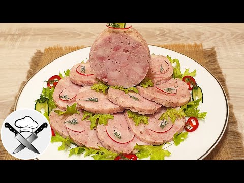 Видео: Домашняя ВЕТЧИНА ИЗ КУРИЦЫ. Получается намного вкуснее любой покупной!