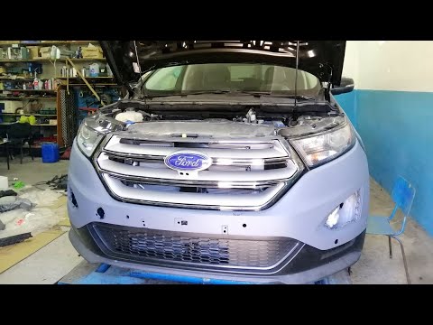 Видео: Ford Edge Sport . Сборка морды в кучу. ФИНИШ.