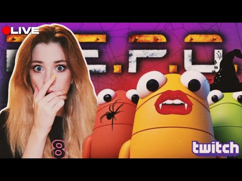 Видео: Легендарная нарезка хэллоуинского стрима на Twitch по R.E.P.O с друзьями! #olisikplay #twitch #repo