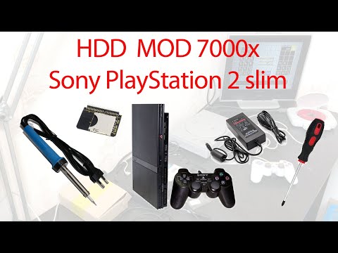 Видео: PS2 HDD MOD (Установка адаптера в приставку) Часть1 - паяльная