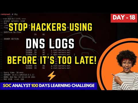 Видео: День 18 | Разбор журналов DNS | Поиск журналов DNS с помощью Splunk | Запросы SPL для DNS | Журна...