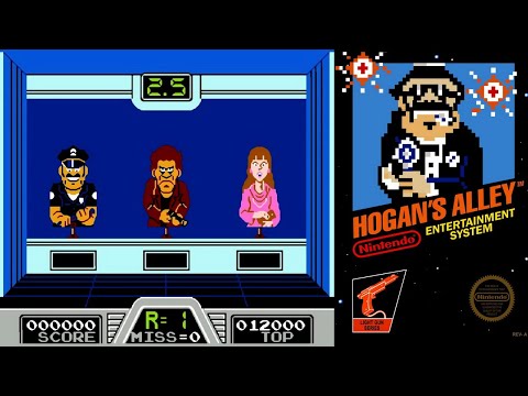 Видео: Hogan’s Alley NES / Аллея Хогана Dendy Gameplay [163]