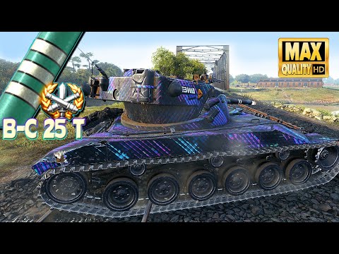 Видео: B-C 25 t: Отличная игра 3 МЧС - World of Tanks Мир танков