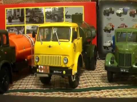 Видео: Конверсия МАЗа-509Б самосвала от НАПа в наливник топлива из МАЗа-200 от DeAgostini 1:43