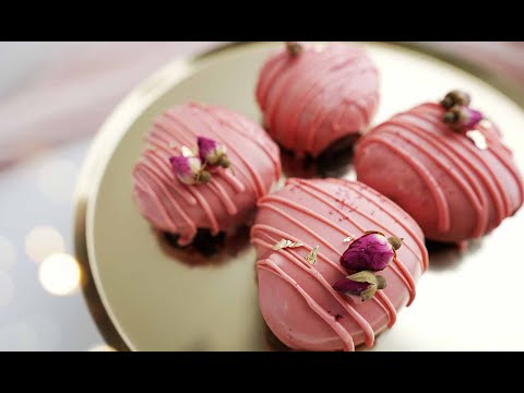 Видео: Шоколадное пирожное "КАРТОШКА" с вишневым конфи и карамелью | Кейкпопс | Мини-эскимо