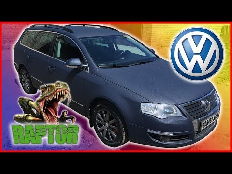 Видео: Как КРУТО выглядит VolksWagen PASSAT B6 УНИВЕРСАЛ после покраски RAPTOR в темно-синий цвет
