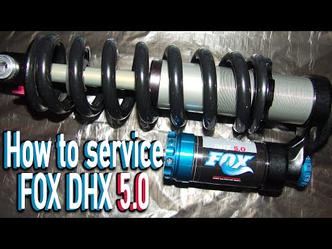 Видео: FOX DHX 5 0 диагностика и замена масла - Фокс ДХикс сервис и обслуживание