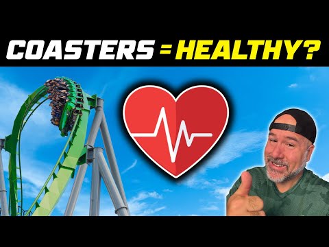 Видео: 10 удивительных преимуществ катания на американских горках для здоровья 😱🎢