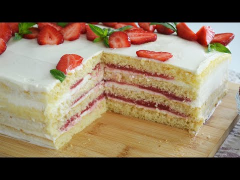 Видео: Торт "Молочная девочка" за 30 МИНУТ🥰НЕЖНЫЙ и ОЧЕНЬ ВКУСНЫЙ. | Танюшина кухня