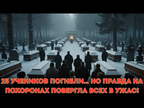 Видео: 25 Учеников Из Одной Школы Погибают Одновременно, Но На Похоронах 1 Деталь Шокирует Всех!
