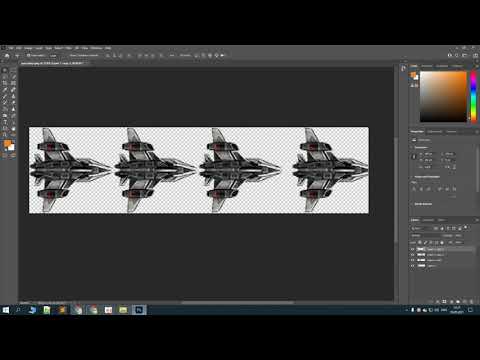 Видео: Как Создать Sprite для Игр в Photoshop