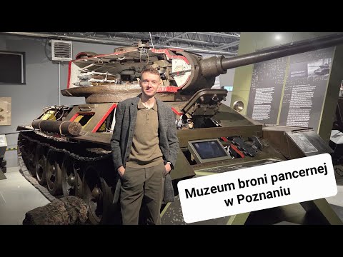 Видео: Muzeum Broni Pancernej w Poznaniu, Pawilon A / Музей бронетанковой техники, г. Познань, павильон А