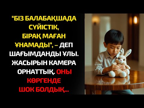 Видео: Ойыншықтың ішіне диктофон салып, ұлын балабақшаға апарды. Жазбаны тыңдағанда түрі бозарып кетті...