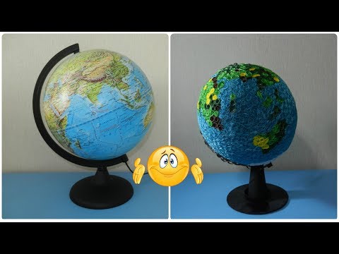 Видео: Глобус 🌎 /  Бумажная вселенная