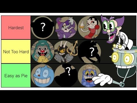 Видео: ТИР ЛИСТ ВСЕХ БОССОВ - CUPHEAD!