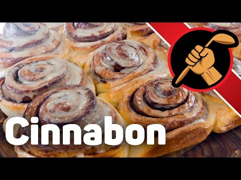 Видео: Cиннабон cinnabon - чудовищно вкусные булочки с корицей
