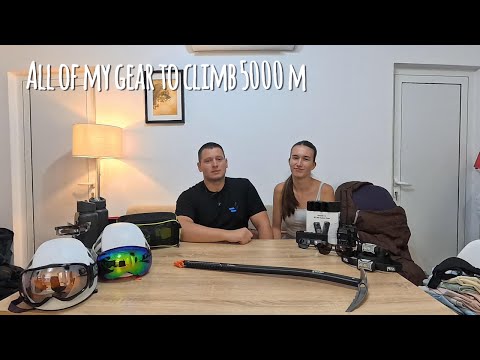 Видео: All of my gear to climb Ararat, Aragats and Kazbek (€8,000+) Екипировка за приключението ни до 5000м