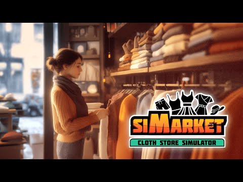 Видео: Вот это Касса-siMarket Cloth Store Simulator