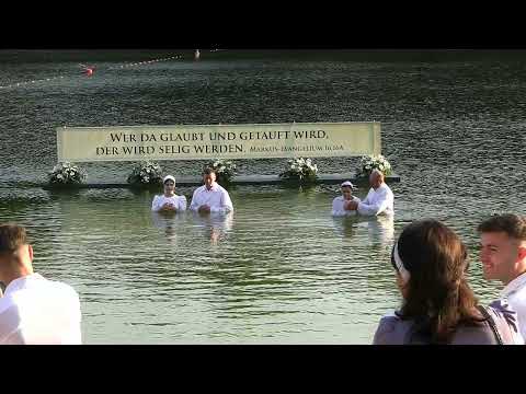 Видео: Свято хрещення в Харзевінкелі - МСЦ ЄХБ || 1.09.2024