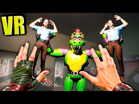 Видео: VR АНИМАТРОНИКИ ПУГАЮТ ОХРАННИКА В БОНЕЛАБ FNAF COOP BONELAB НО Я АНИМАТРОНИК