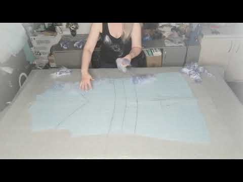 Видео: Валяние жакета. Часть 1.